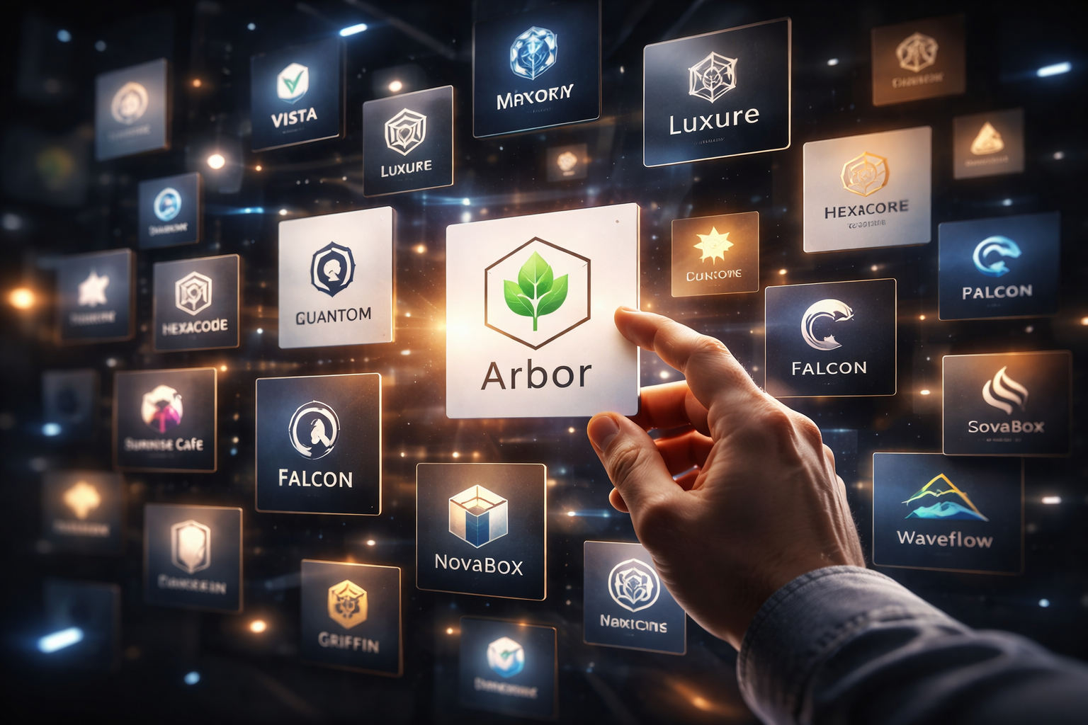 Beyond Logos: We Forge Digital Empires.